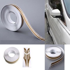 Cuộn decal chỉ viền ngoại thất dán trang trí thân xe ô tô B324